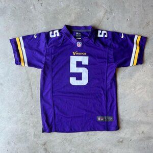 Vikings nike # 5 bridgewater jersey size large